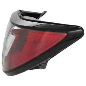 Passenger Side, Outer Tail Light, with Bulb, Halogen, Clear Len