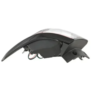 Passenger Side, Outer Tail Light, with Bulb, Halogen, Clear Len