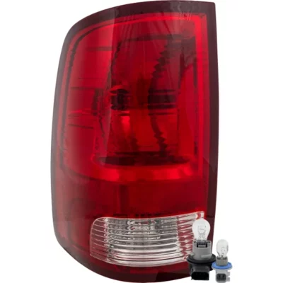 Driver Side Tail Light, with Bulb, Halogen