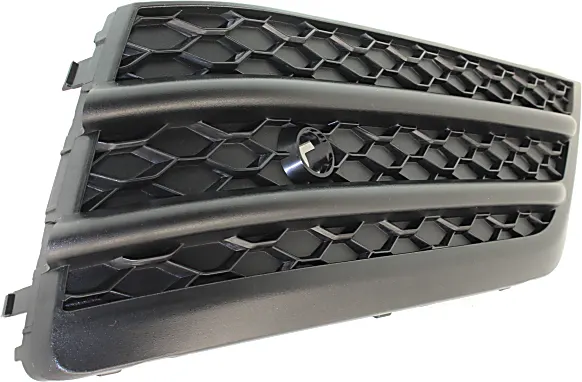 REPLACEMENT Front, Passenger Side, Outer Bumper Grille, Textured Black, Side Bumper Grille, with Parking Aid Sensor Holes, Elite/Touring Models - Image 2