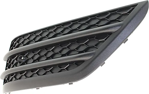 REPLACEMENT Front, Passenger Side, Outer Bumper Grille, Textured Black, Side Bumper Grille, with Parking Aid Sensor Holes, Elite/Touring Models - Image 3