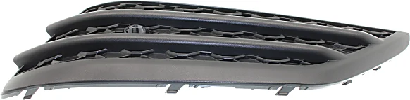 REPLACEMENT Front, Passenger Side, Outer Bumper Grille, Textured Black, Side Bumper Grille, with Parking Aid Sensor Holes, Elite/Touring Models - Image 4