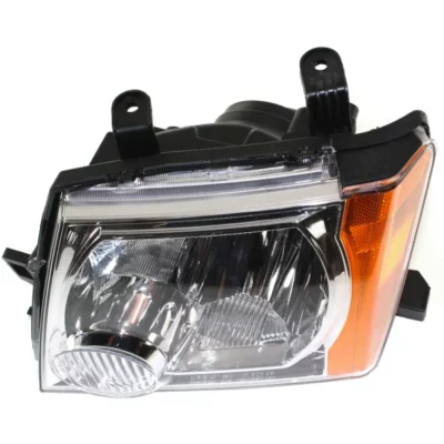 Driver and Passenger Side Headlights, with Bulbs, Halogen