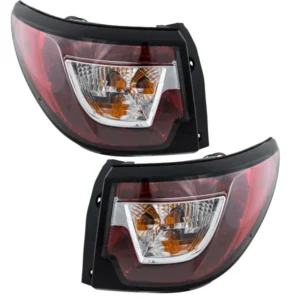 Driver and Passenger Side, Outer Tail Lights, with Bulbs, Halogen, Mounts on Body