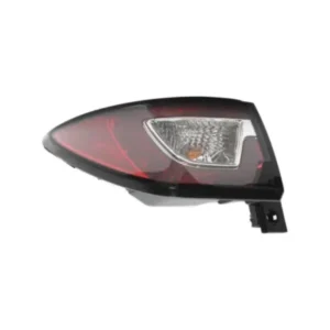 Driver and Passenger Side, Outer Tail Lights, with Bulbs, Halogen, Mounts on Body