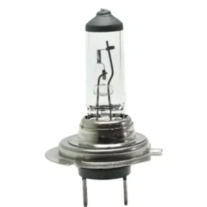 Driver and Passenger Side Headlight Bulb, H7 Bulb Type, High Beam or Low-Beam, Halogen, Set of 3