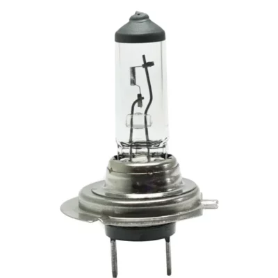 Driver and Passenger Side Headlight Bulb, H7 Bulb Type, High Beam or Low-Beam, Halogen, Set of 3